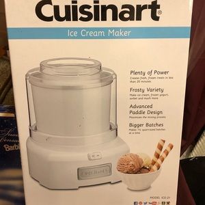 Cuisinart Ice Cream Maker (Brand New)
